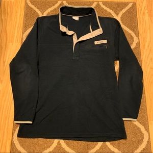 Columbia Harborsider Navy Fleece Pullover - XL